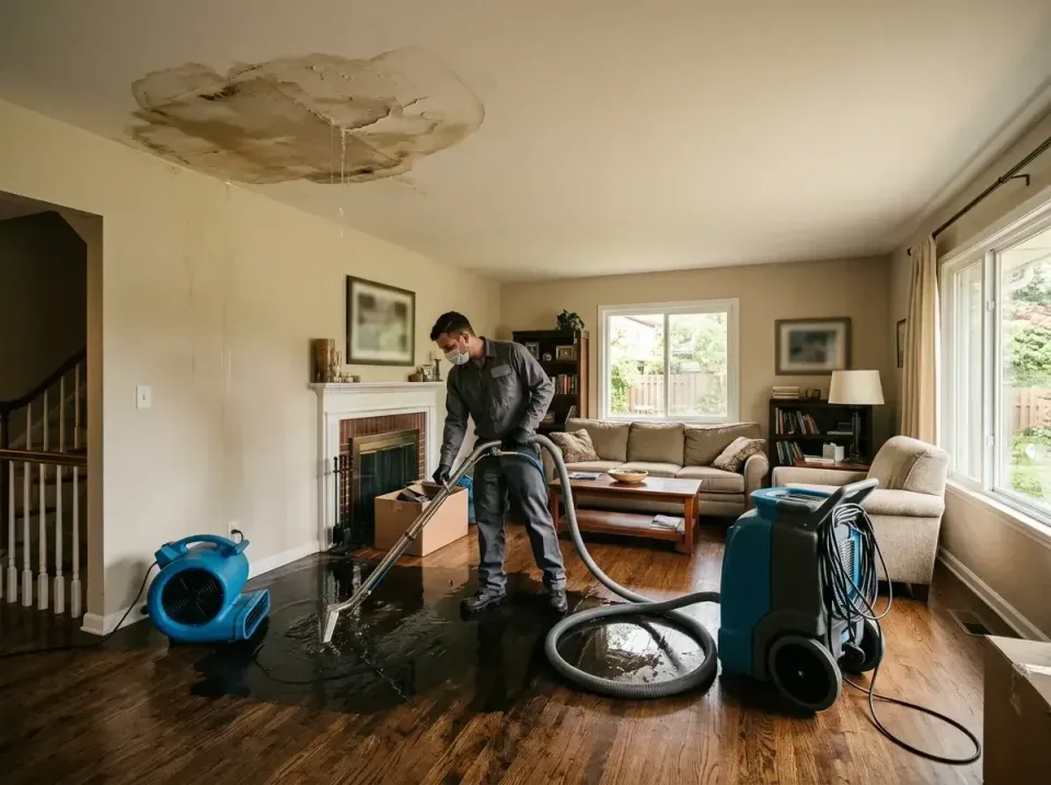 attic-pipe-burst-ceiling-drip-008 — frequently asked questions, Water Damage Restoration & Carpet Care in Shasta Lake, CA